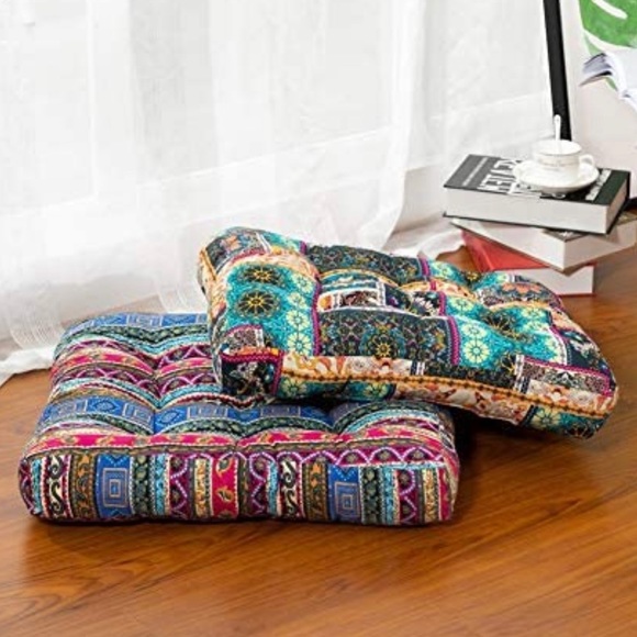 Bohemian meditation pillows 💙
